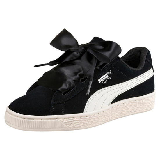 Puma Zapatillas Deportivas Suede Heart Jewel Blanco/negro Niños