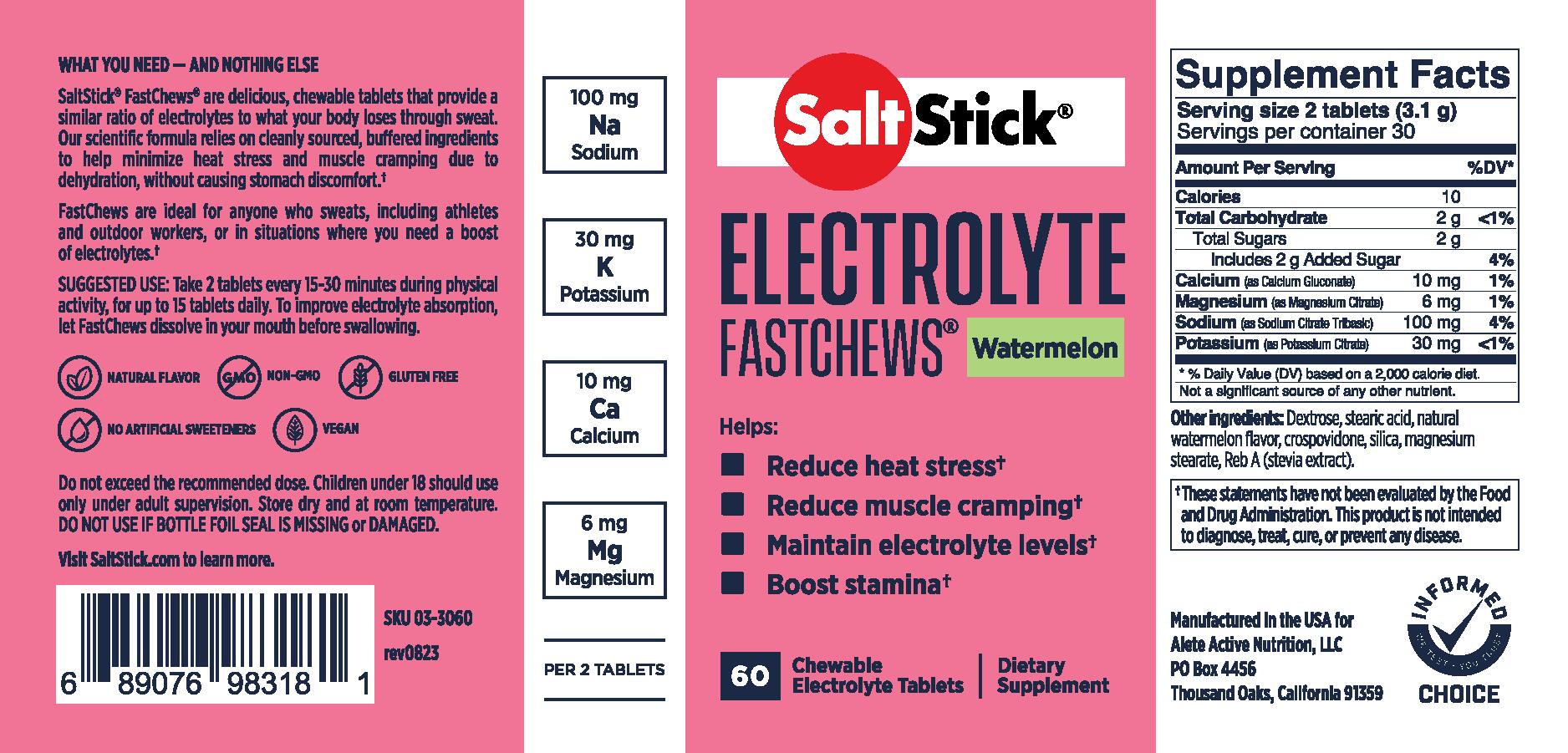 60 Electrolyte FastChews 2/2