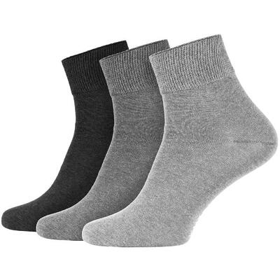 Diabetikersocken für Damen und Herren | kurzer Schaft | 3 Paar | Blau
