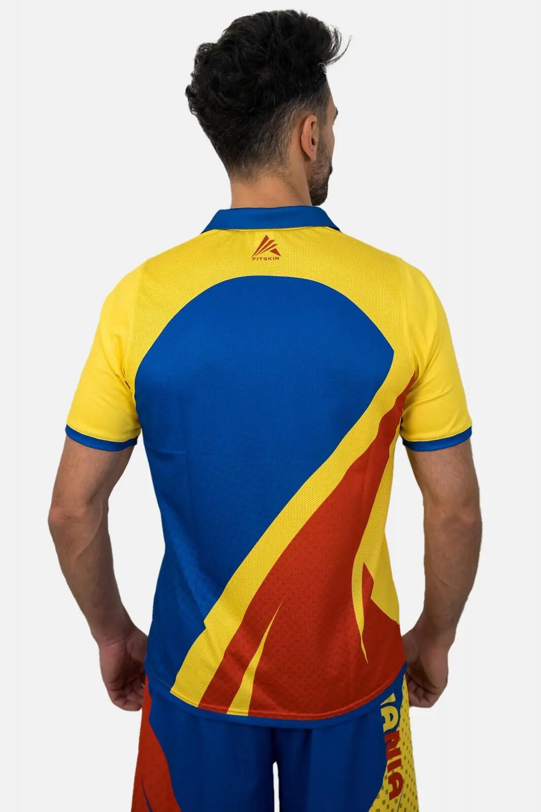 Tricou Polo Fitskin Romania Masculin 4/5
