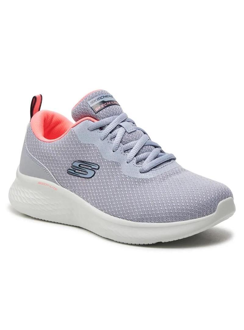 Scarpe da ginnastica per donna Skechers Skech-lite Grigie 2/5