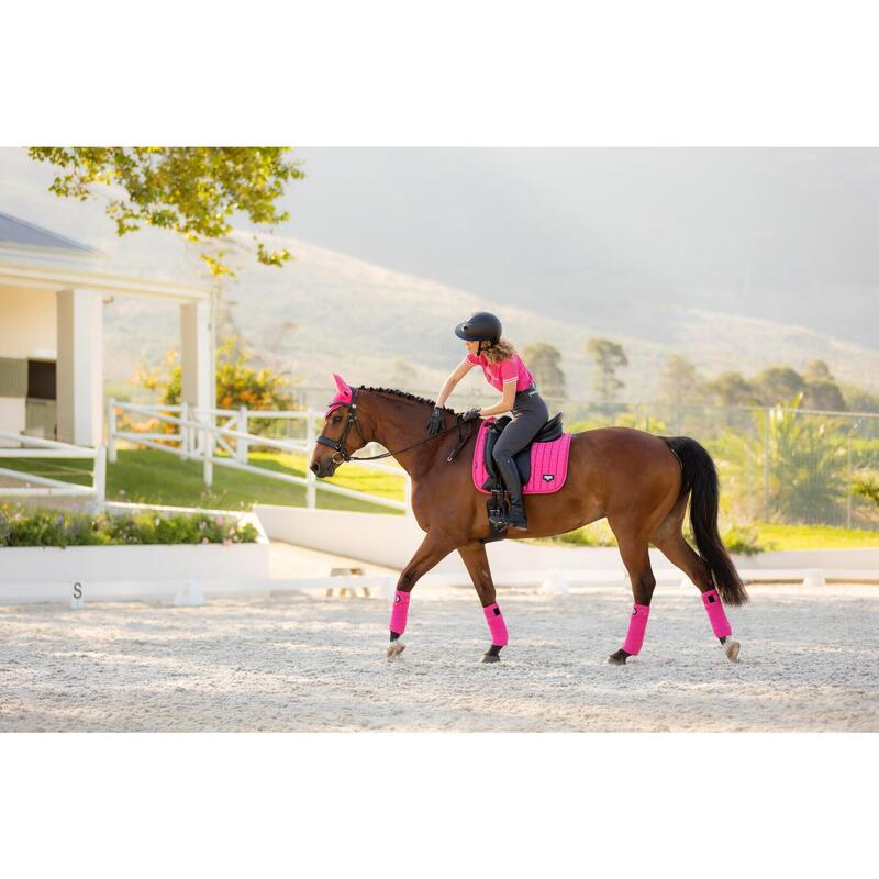 Tapis de Selle Dressage Loire Watermelon taille cheval / full