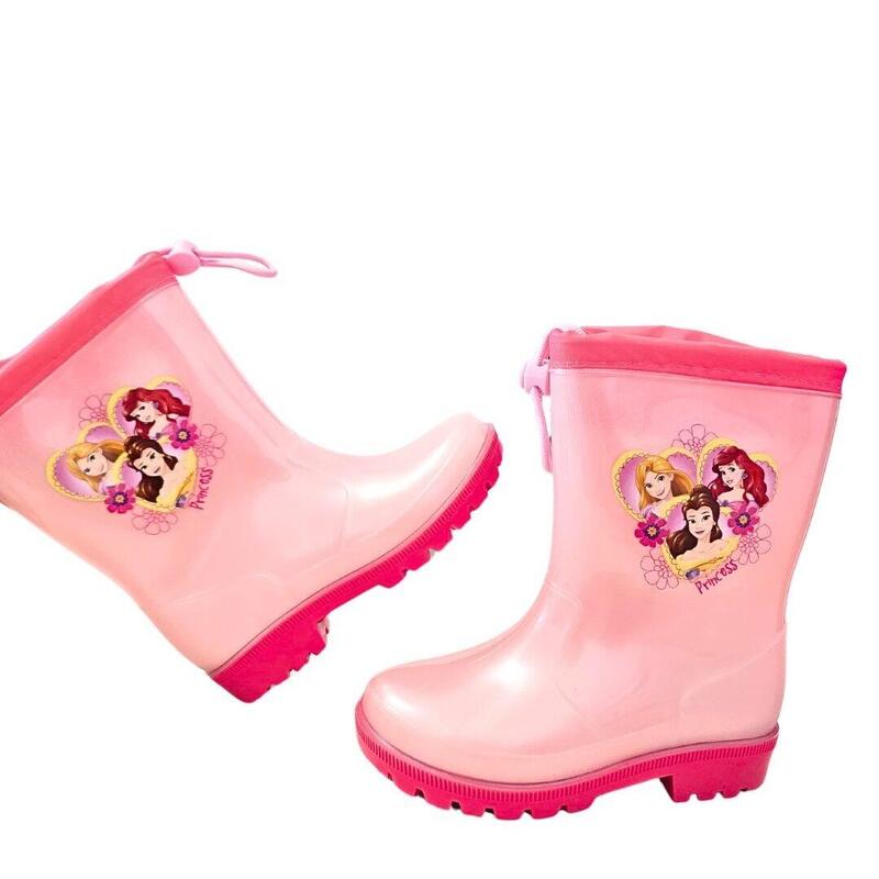 Cizme din cauciuc pentru fete, Perletti, model Disney Princess, 24-25 EU