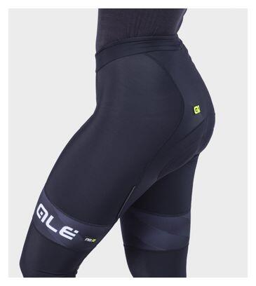 Collant Long Femme Alé Mild Blanc/Noir 3/5