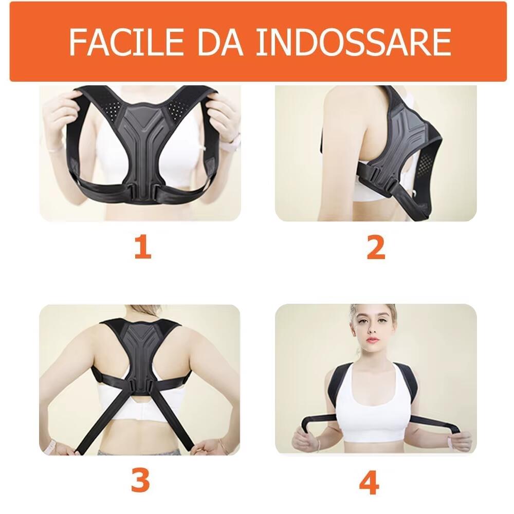 Corrector de Postura Transpirable y Ajustable FF 2/5