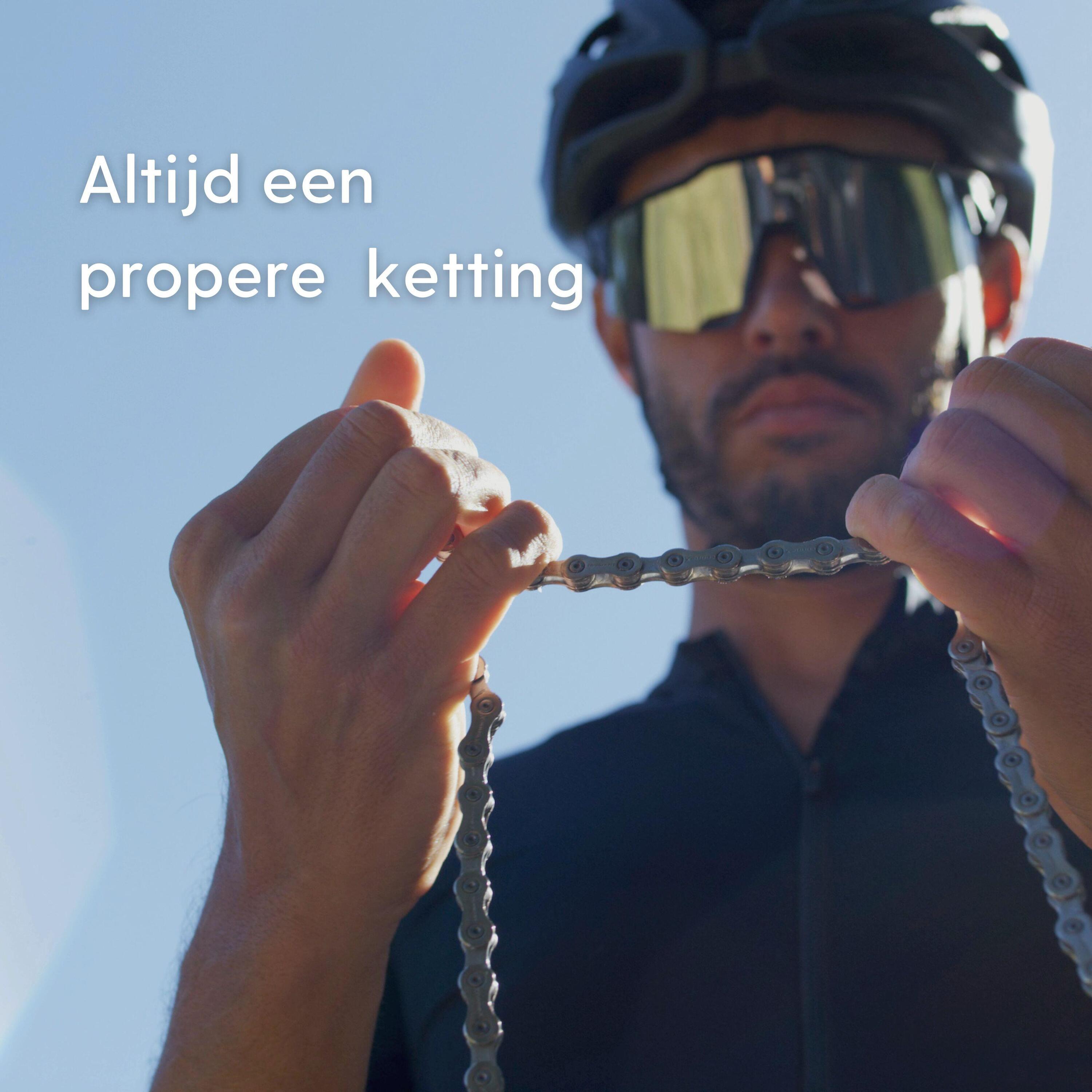 Catena pre-cerata Cyclowax Shimano Ultegra CN-M8100 12 velocità 126 maglie 3/7