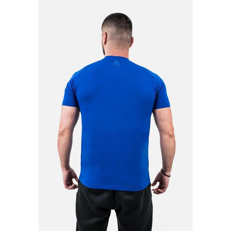 Tricou Fitskin Masculin Bumbac FTSKN Albastru