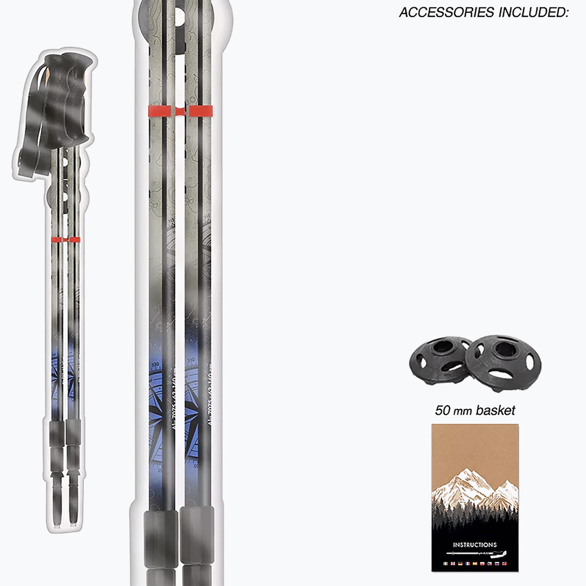 Kije trekkingowe Fizan Explorer 4/5