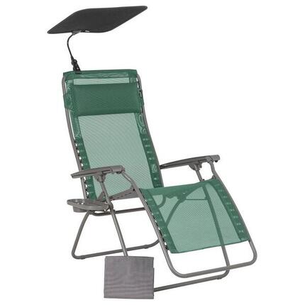 Ensemble fauteuil relax et accessoires - ZEN EDITION - Vert - Lafuma Mobilier
