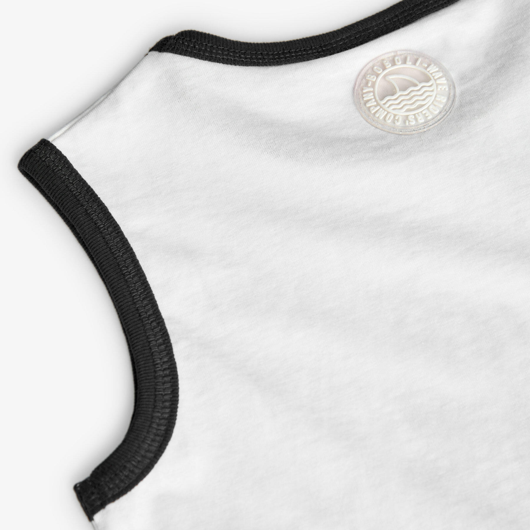 Camiseta Natación Niño Boboli Blanco 4/4