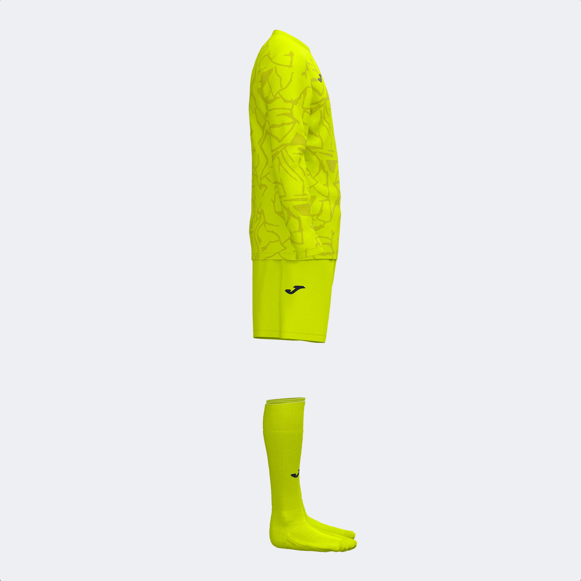 Set Fútbol Niños Joma Zamora IX Amarillo 3/7