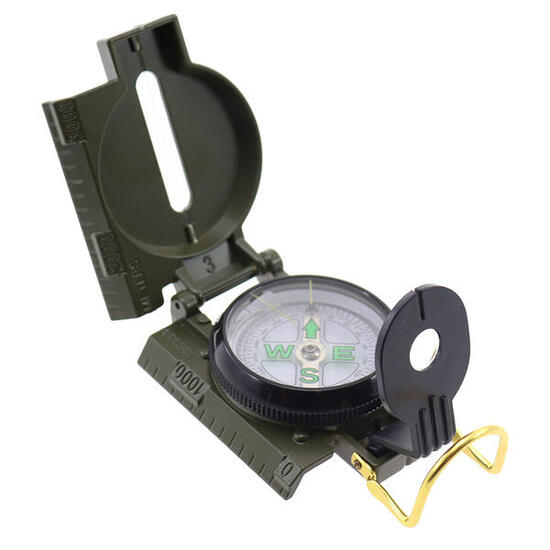 Kompas turystyczny US OD Metal Olive