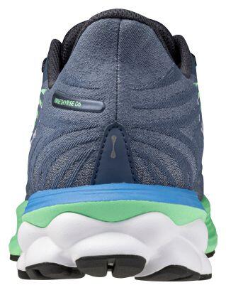 Mizuno Wave Skyrise 6 Hardloopschoenen Blauw/Groen Heren 5/7