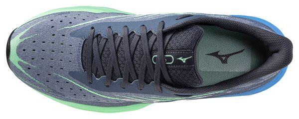 Mizuno Wave Skyrise 6 Hardloopschoenen Blauw/Groen Heren 3/7
