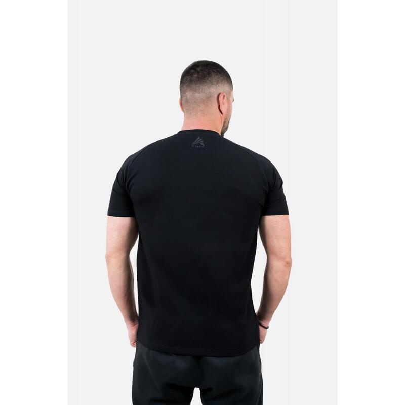 Tricou Fitskin Masculin Bumbac FTSKN Negru