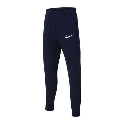 Kinder/kids park 20 fleece joggingbroek (grijs/zilver)