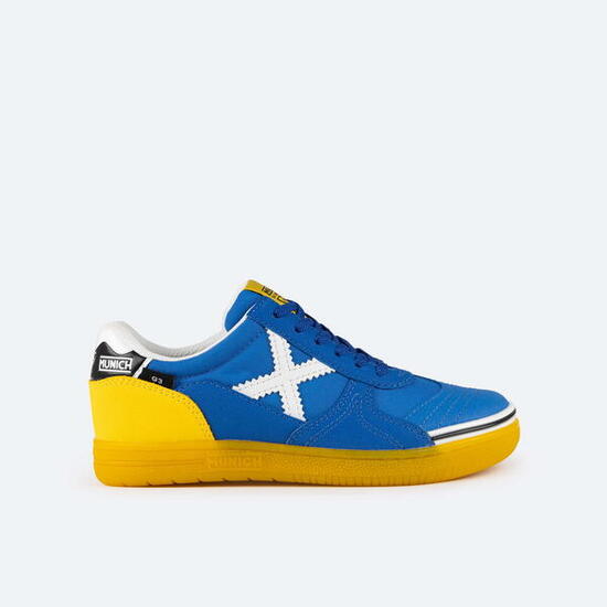 Zapatilla de fútbol sala MUNICH G3 para niño/a azul