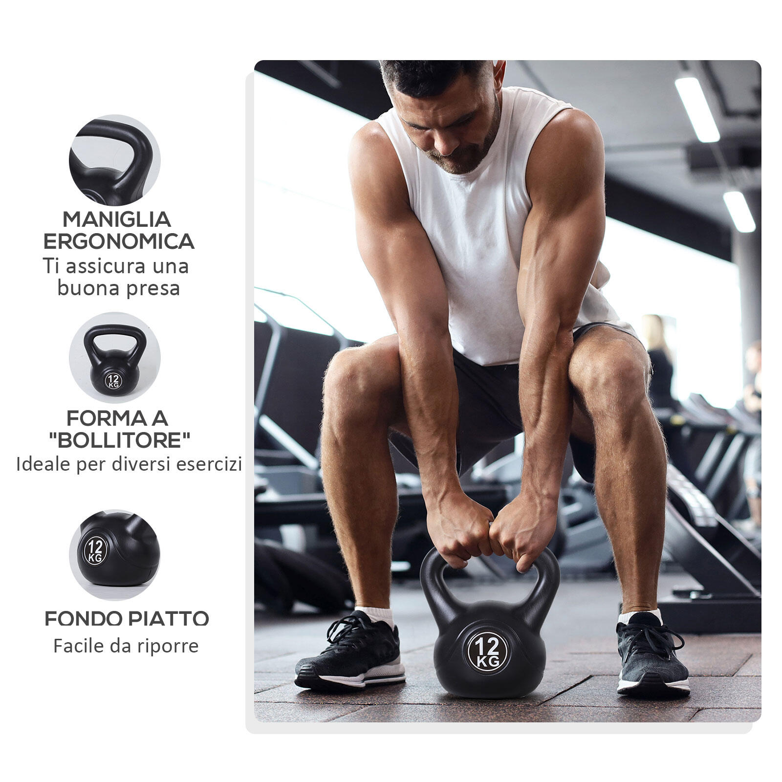 Kettlebell training: l'allenamento total body per dimagrire e