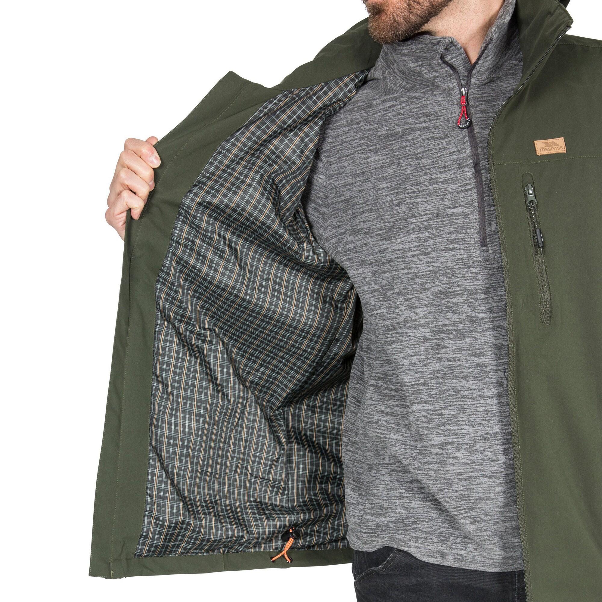 Veste Imperméable WEIR Homme (Vert Foncé) 3/5