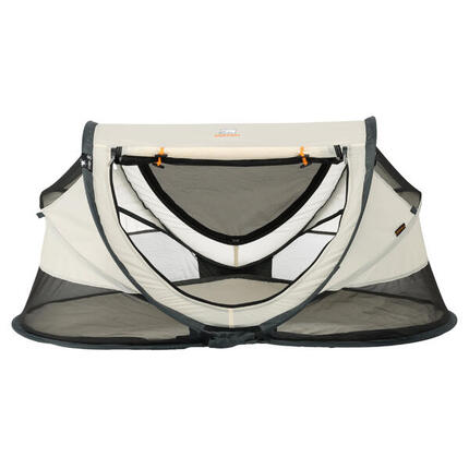 Luxus Reisebett für Kleinkinder - Mit Selbstaufblasbarer Matratze - Elfenbein