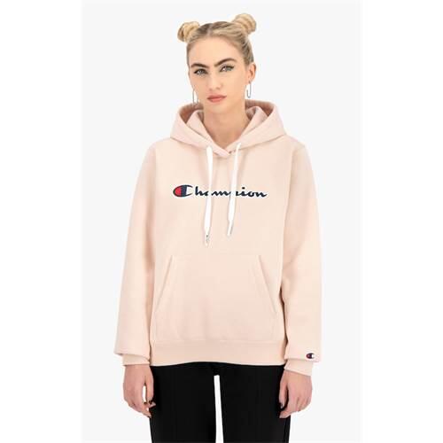 Bluza sportowa damska Champion Wmns Organic Cotton Blend Script Logo Hoodie