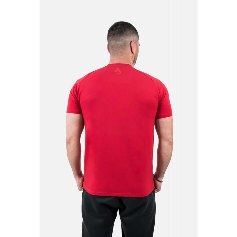 Tricou Fitskin Masculin Bumbac FTSKN Rosu