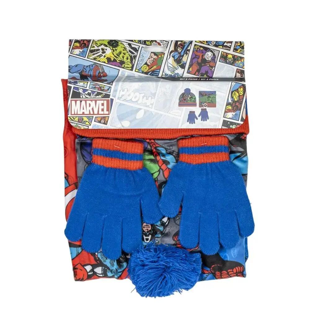 Set pentru copii, cu căciulă, mănuși și guler, personaj Avengers, Cerda 6/6