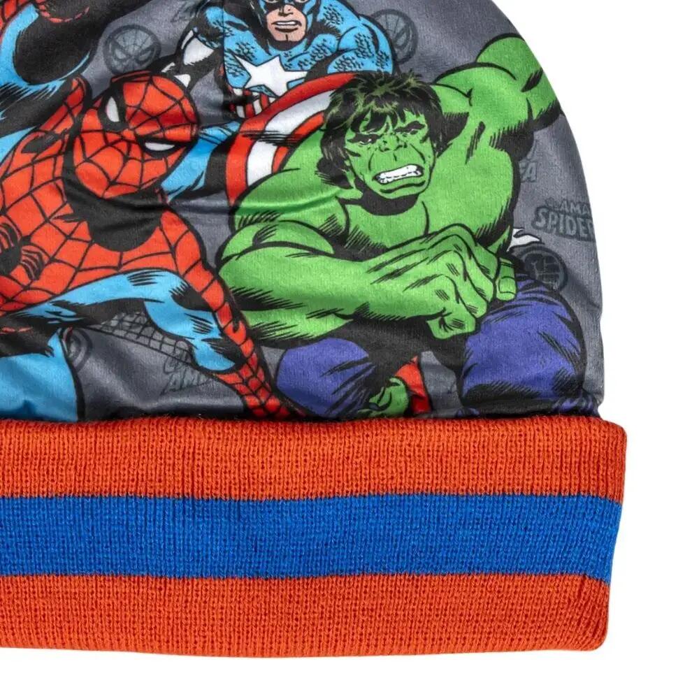 Set pentru copii, cu căciulă, mănuși și guler, personaj Avengers, Cerda 5/6