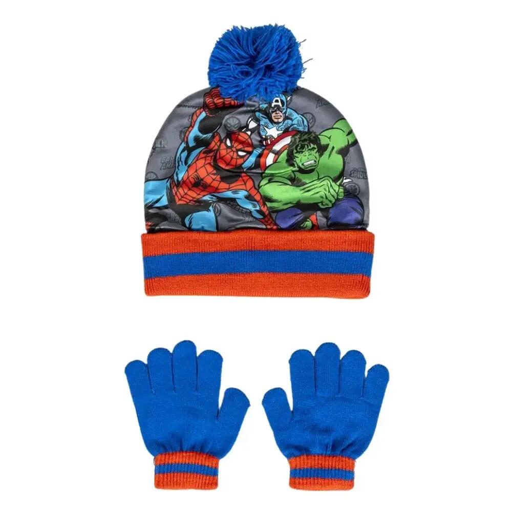 Set pentru copii, cu căciulă, mănuși și guler, personaj Avengers, Cerda 2/6