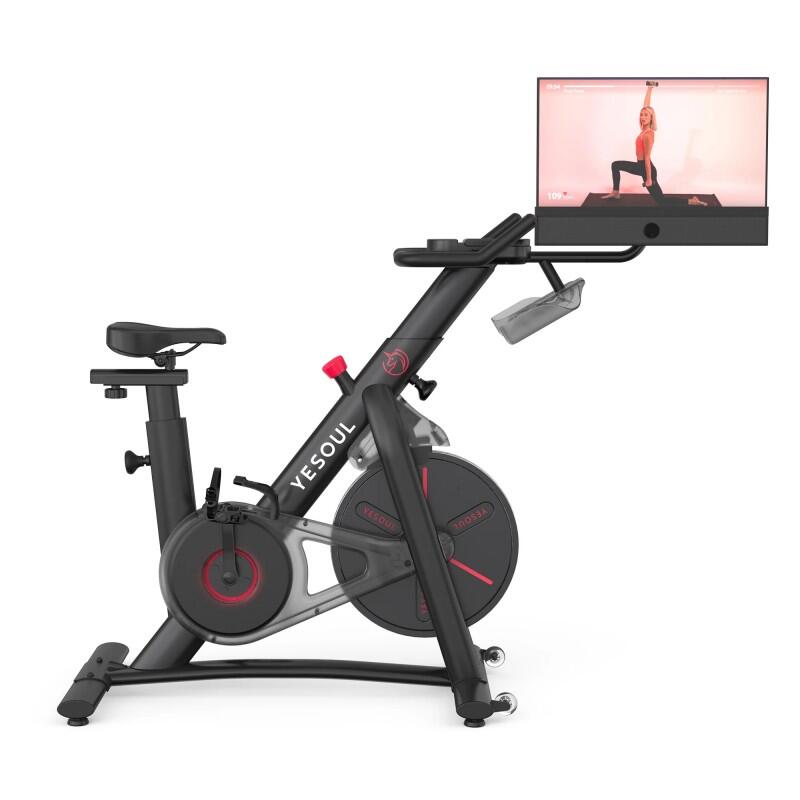Vélo d’appartement YESOUL G1MP, 21,5" LED-FHD, 100 résistances 4/7