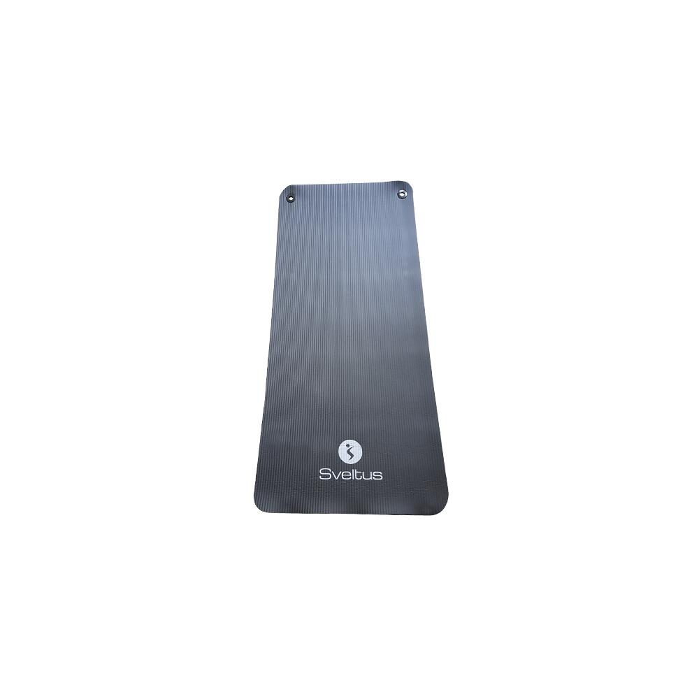 SVELTUS Vloermatten - Zwarte Trainingsmat 140x60 Cm