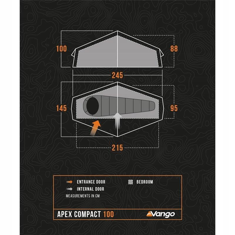 Namiot kempingowy 1 osobowy Vango Apex Compact 100 6/6