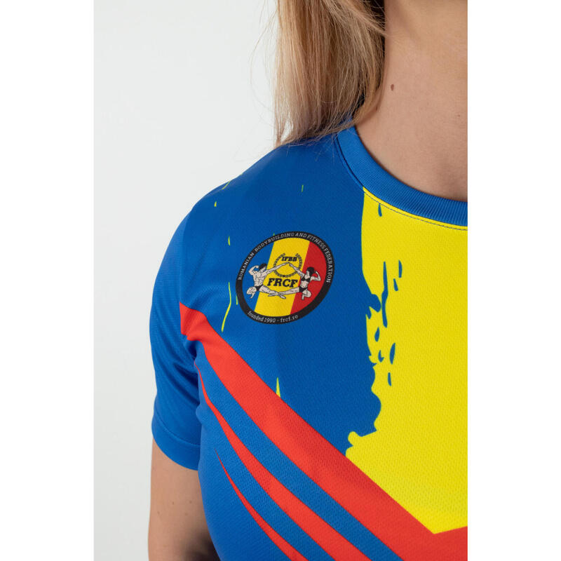 Tricou Poliester Feminin Oficial FRCF