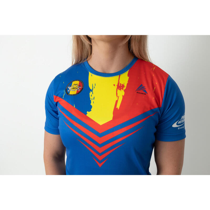 Tricou Poliester Feminin Oficial FRCF