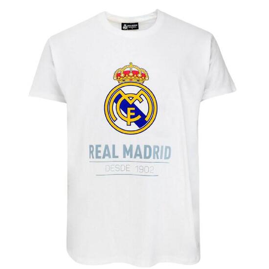Real Madrid Kinder-T-Shirt mit klassischem Wappen