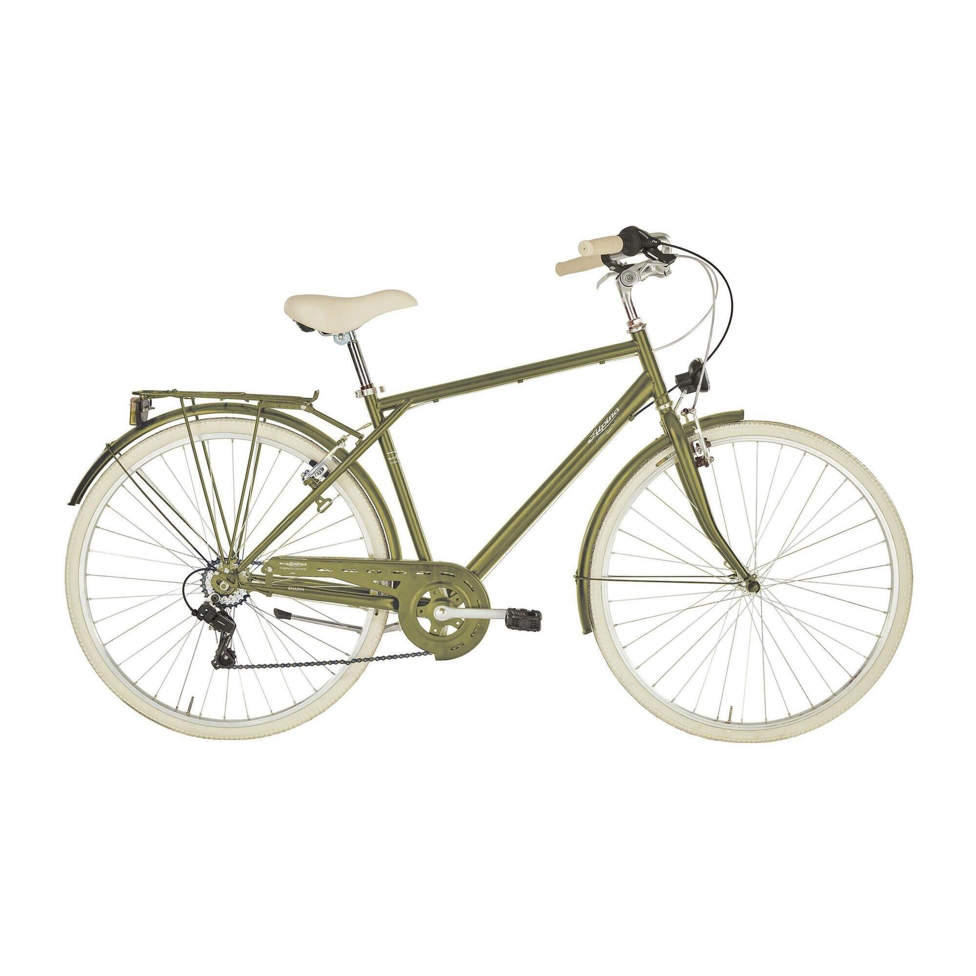 Alpina Bike - Vélo De Ville Sharin Man 28 Pouces, Vert - Vélo Ville - Vert - 52 Cm - Decathlon