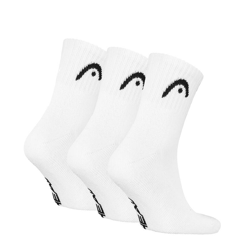Calcetines Head All Sports Short Crew Blanco 3 Pares 2/5