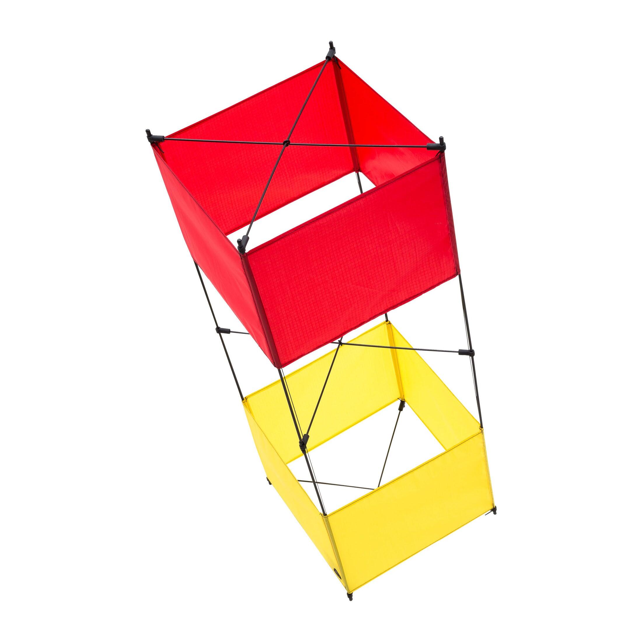 Eenlijnsvlieger HQ F-Box Beach Rainbow 106373 Regenboog 100 x 85 cm 2/3