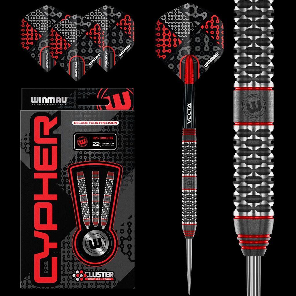 WINMAU Freccette Winmau Cypher con punta in acciaio 22G