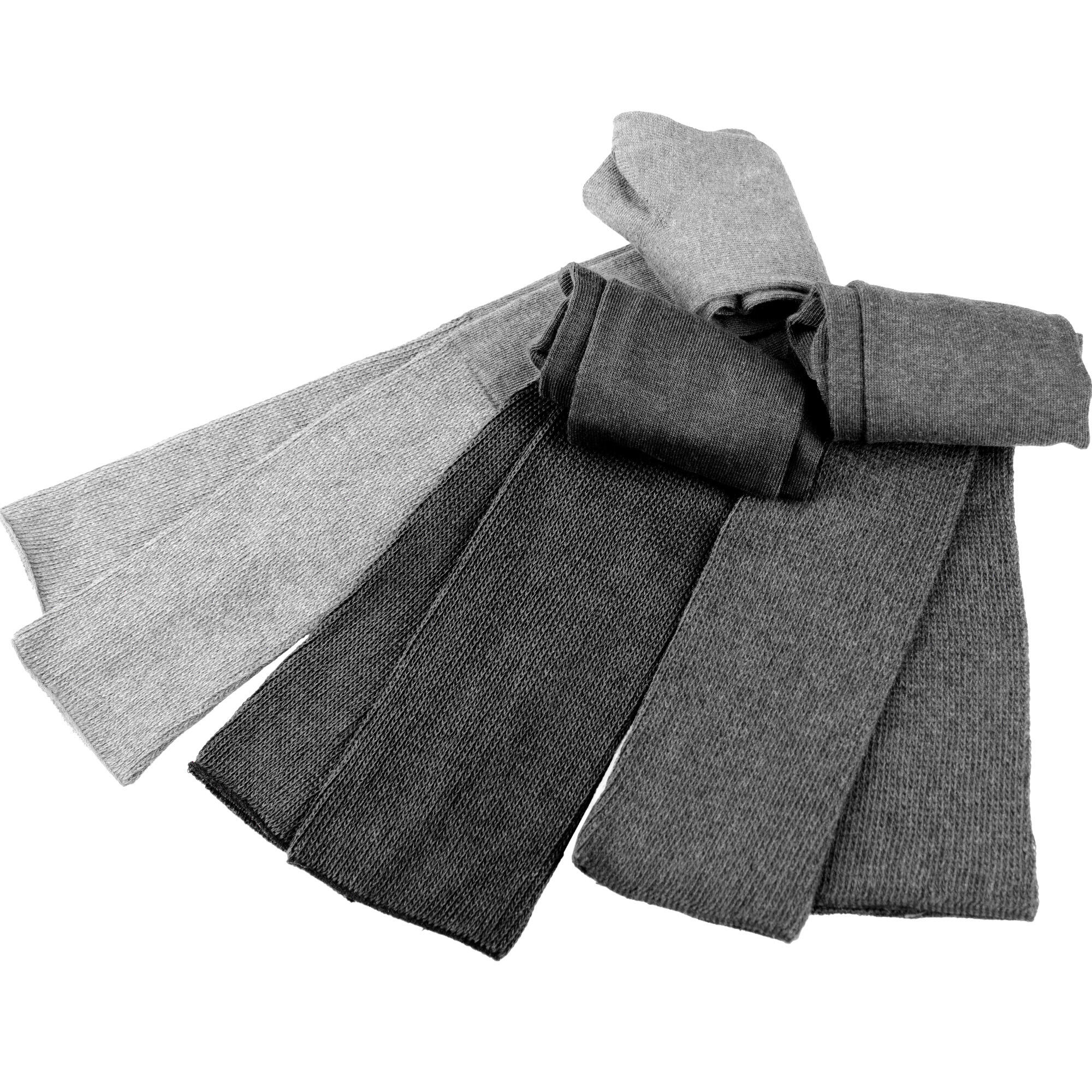 Chaussettes pour diabétiques femmes et hommes | Mis-bas | 3 paires | Gris 7/7