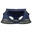 Lit de Voyage Luxe pour Tout-Petit - Matelas Auto-Gonflant Inclus - Bleu Marine