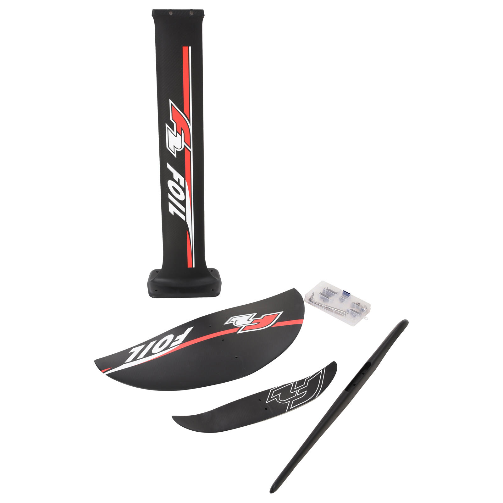 F2 Hydro Foil Full Carbon Kite Foil Set Schwarz Neues Modell 2025 2/7