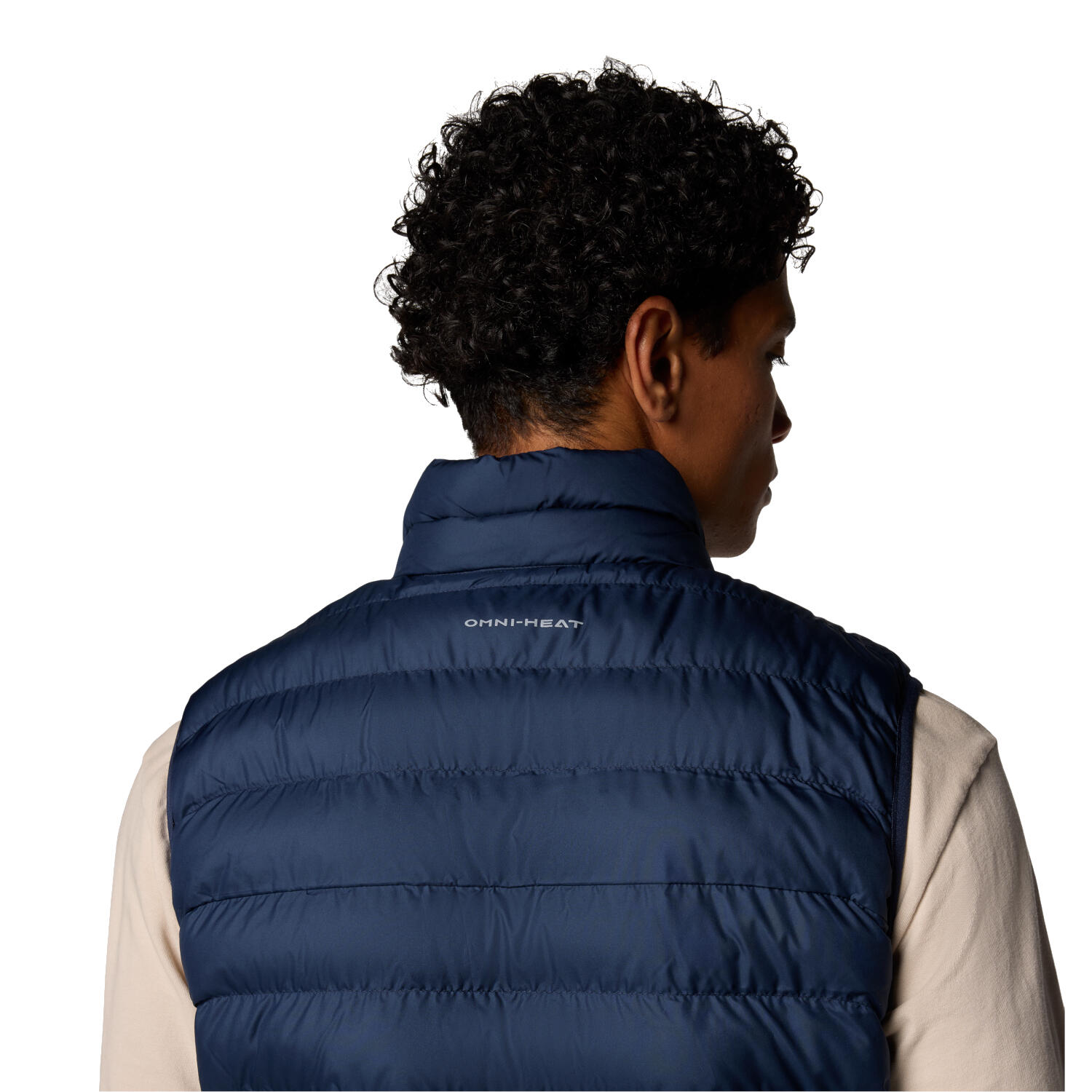 Gilet Hommes Columbia Isolé Powder Lite II bleu 4/4