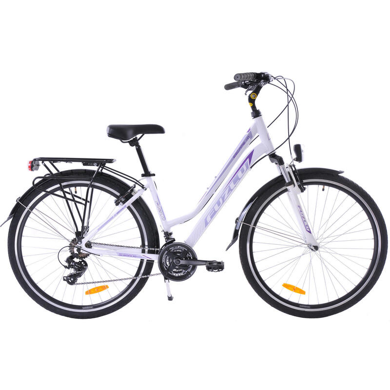 Rower trekkingowy damski 28 Fuzlu Escape 1.0 Lady (18")