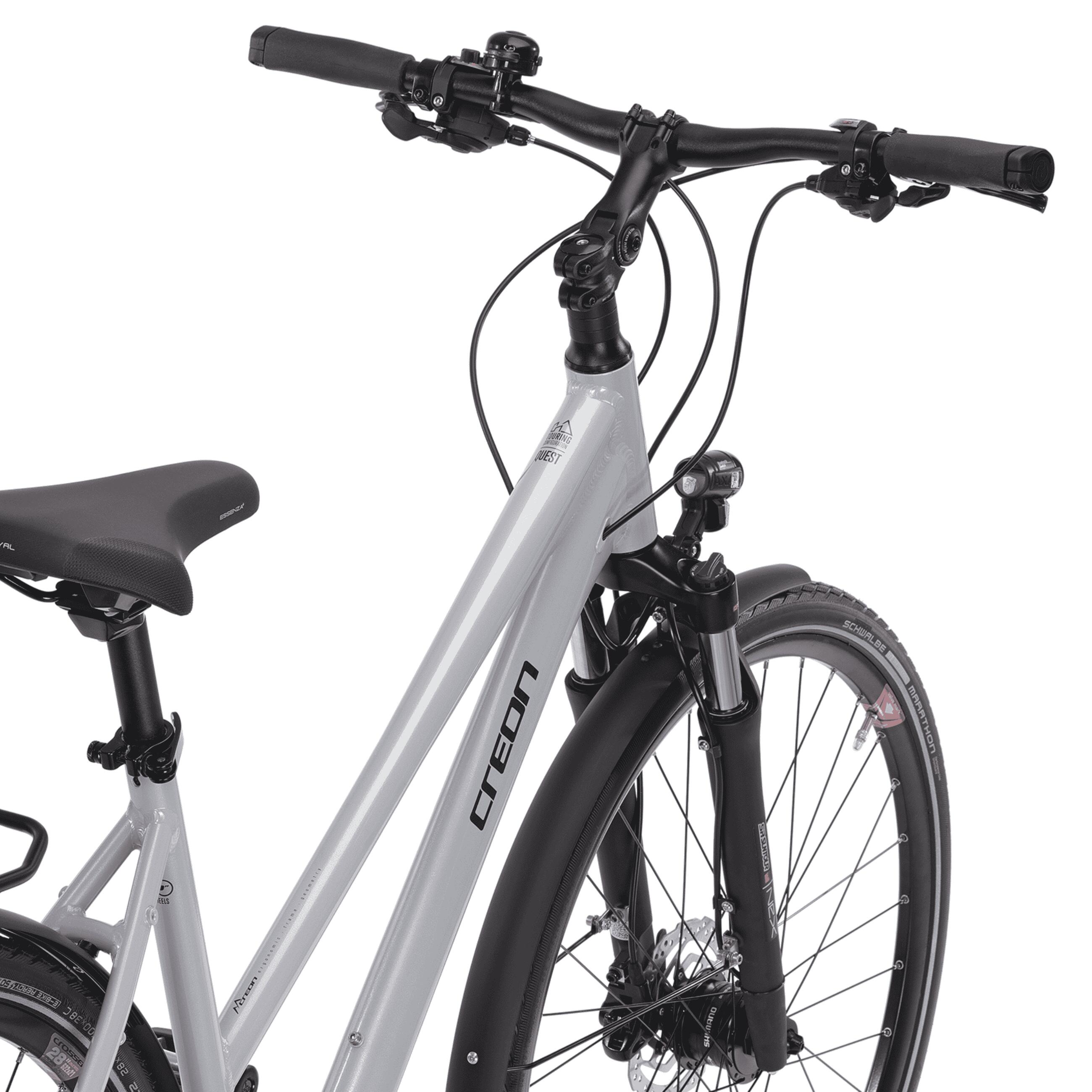 28" Damen Trekking Fahrrad QUEST DB LADY Trekkingrad Shimano 30 x Gang DEORE XT 2/4