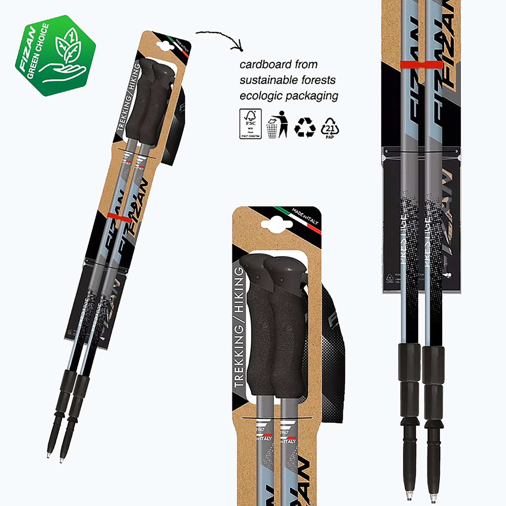 Kije trekkingowe Fizan Prestige 3/5
