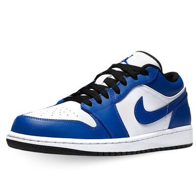Schoenen air jordan 1 low - 553558-124 wit