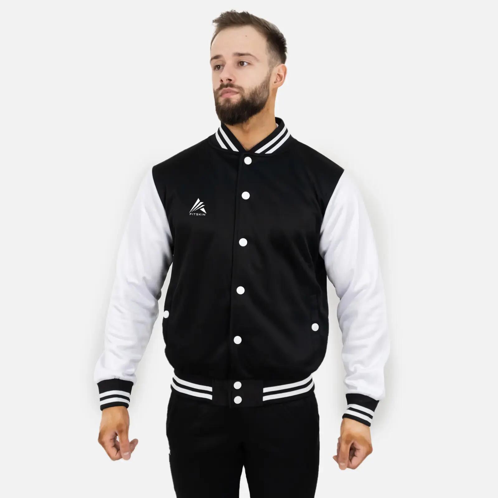 Geaca Collage FITSKIN Neagra 1/4