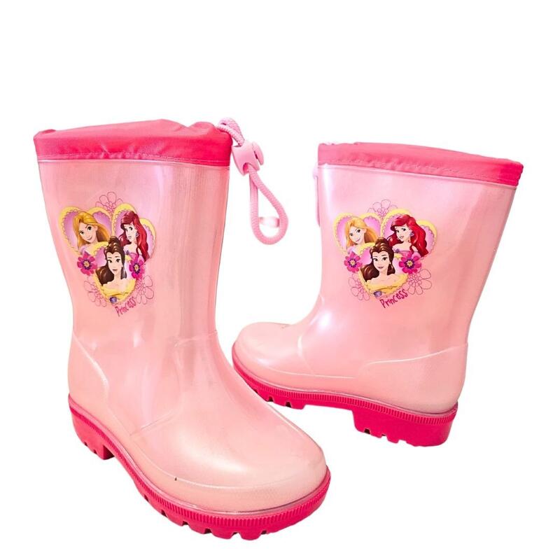 Cizme din cauciuc pentru fete, Perletti, model Disney Princess, 24-25 EU