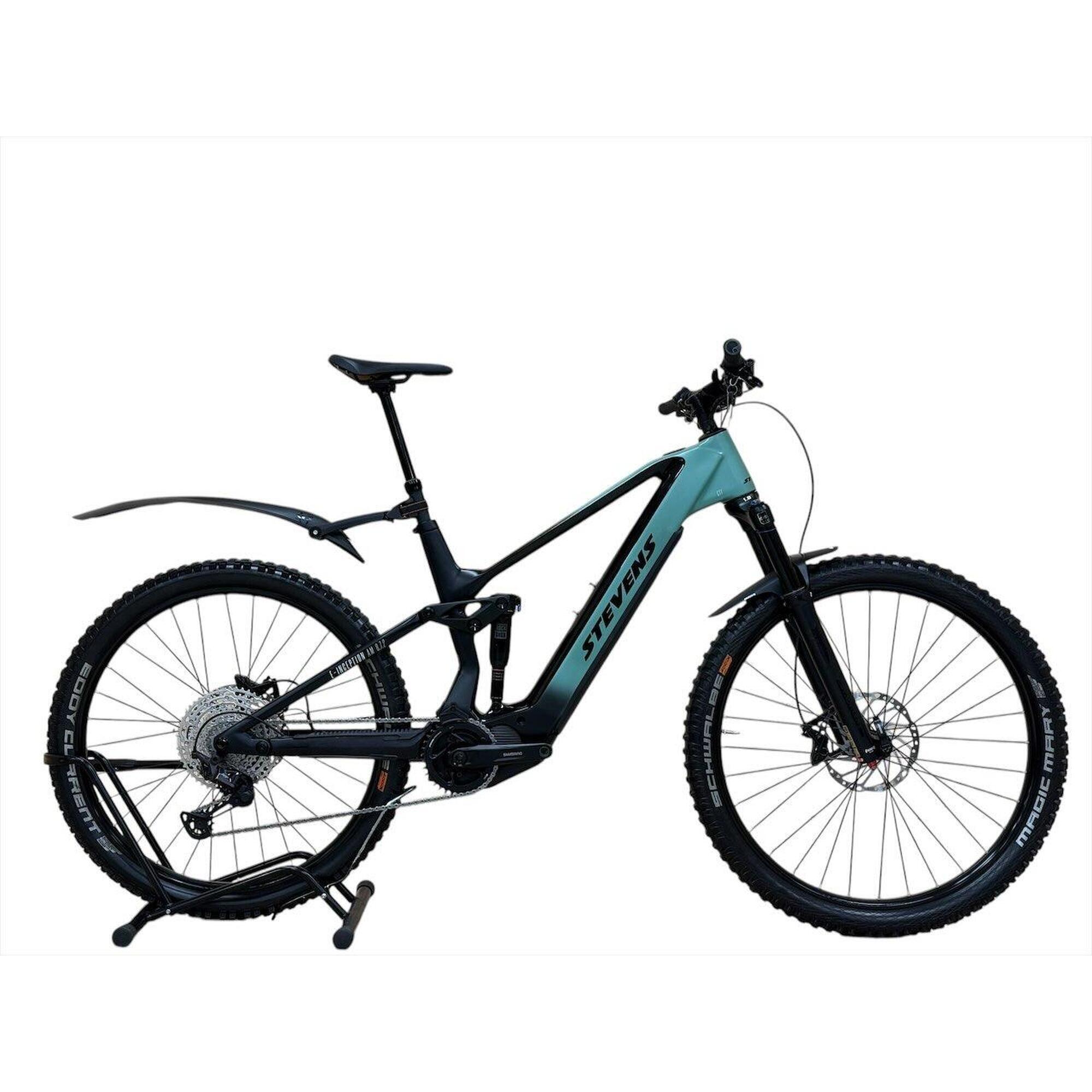 Stevens - Reconditionné - Vtt Électrique Stevens E-inception Am 8.7.2 Gtf - Comme Neuf - Vélo Tout Terrain - Noir|vert - Grand - Decathlon